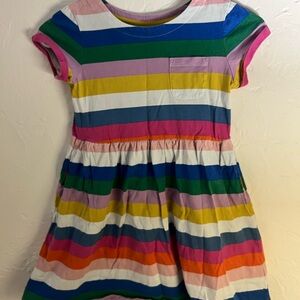 Mini Boden Pink and Blue Casual Sundress
